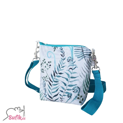 Kabelka crossbody A6 kapradí