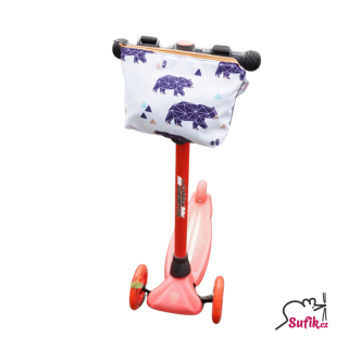 Brašnička na kolo vel. M modrý medvěd